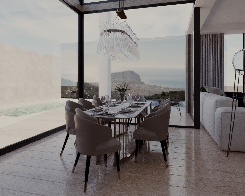 New design of villas with fortress and sea view, Tepe district - Umbrella Group - Photo 20