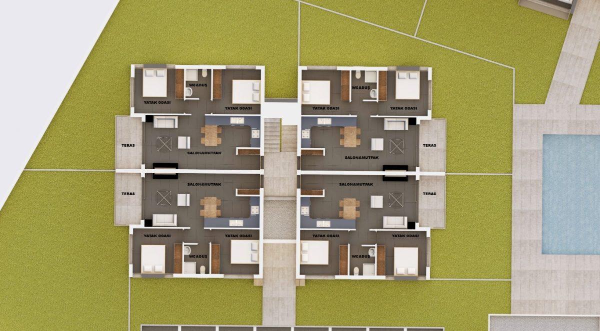 New modern complex with 2+1 apartments in Northern Cyprus - Umbrella Group - Photo 48