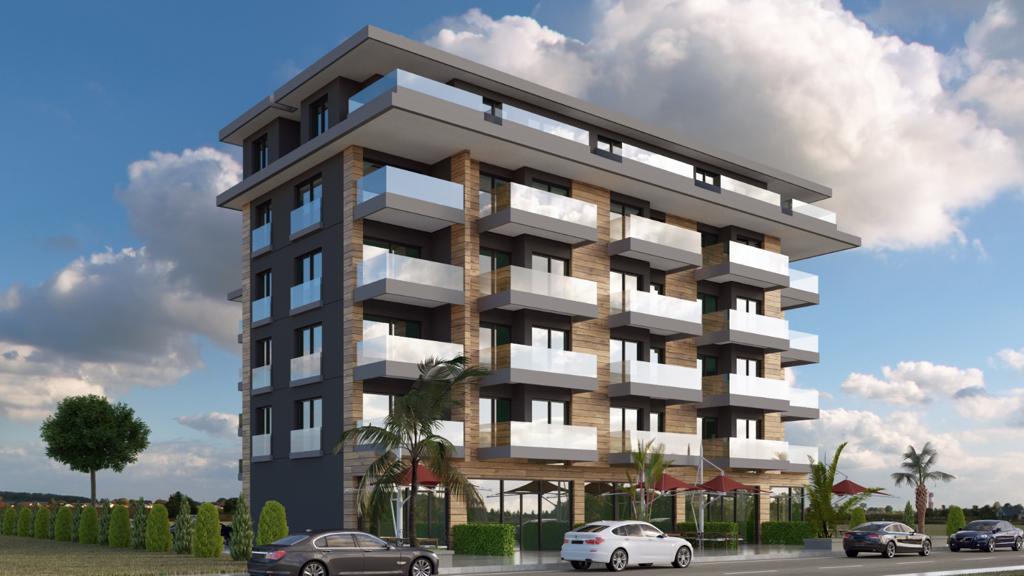 New complex in the center of Alanya, with 1+1 and 2+1 apartments - Umbrella Group