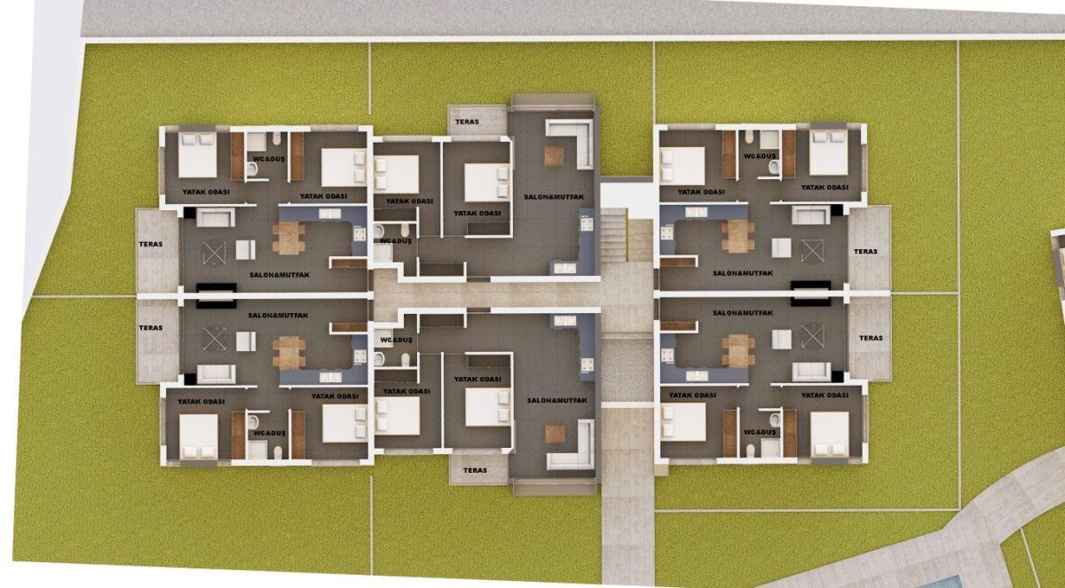 New modern complex with 2+1 apartments in Northern Cyprus - Umbrella Group - Photo 49