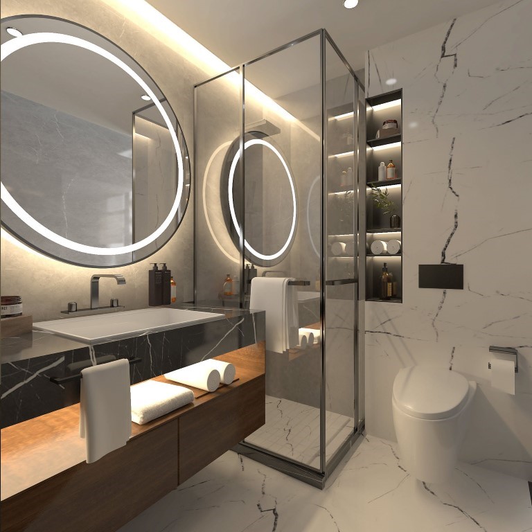 New project with one bedroom (1+1) apartments in Tomyuk district, Mersin - Umbrella Group - Photo 18