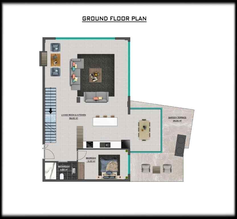 Villa complex with private pool in Northern Cyprus, Kyrenia - Umbrella Group - Photo 24