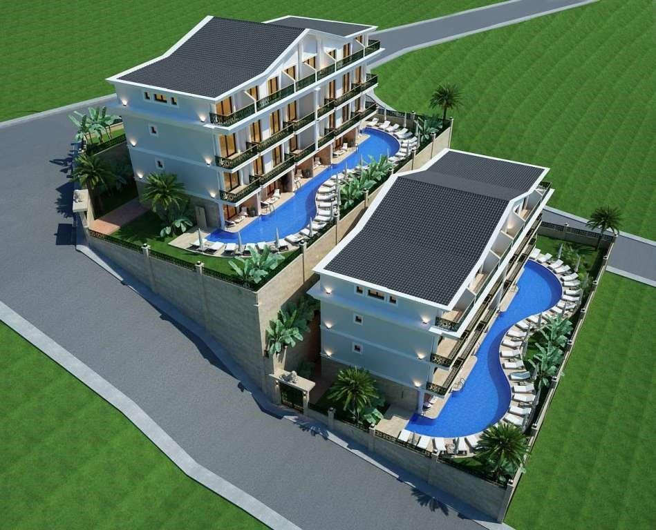 Apartment in Fethiye with city, sea and mountain views, with an area of 55 m2 - Umbrella Group - Photo 2