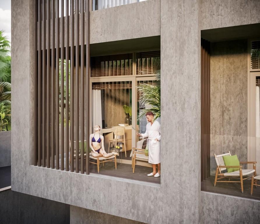 Apartment-hotel under construction, in the most promising location of the island of Bali, Changu district - Umbrella Group - Photo 2