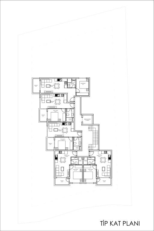Modern residential complex in Demirtaş district, with apartments of 1+1, 2+1, 3+1 - Umbrella Group - Photo 32