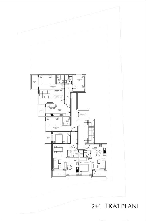 Modern residential complex in Demirtaş district, with apartments of 1+1, 2+1, 3+1 - Umbrella Group - Photo 33