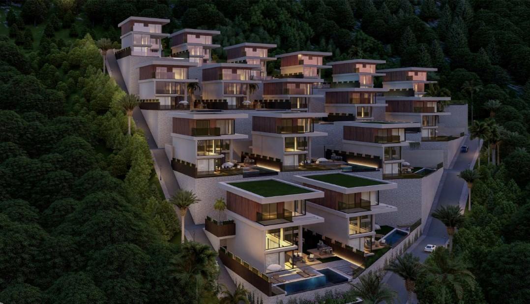 New design of villas with fortress and sea view, Tepe district - Umbrella Group - Photo 6