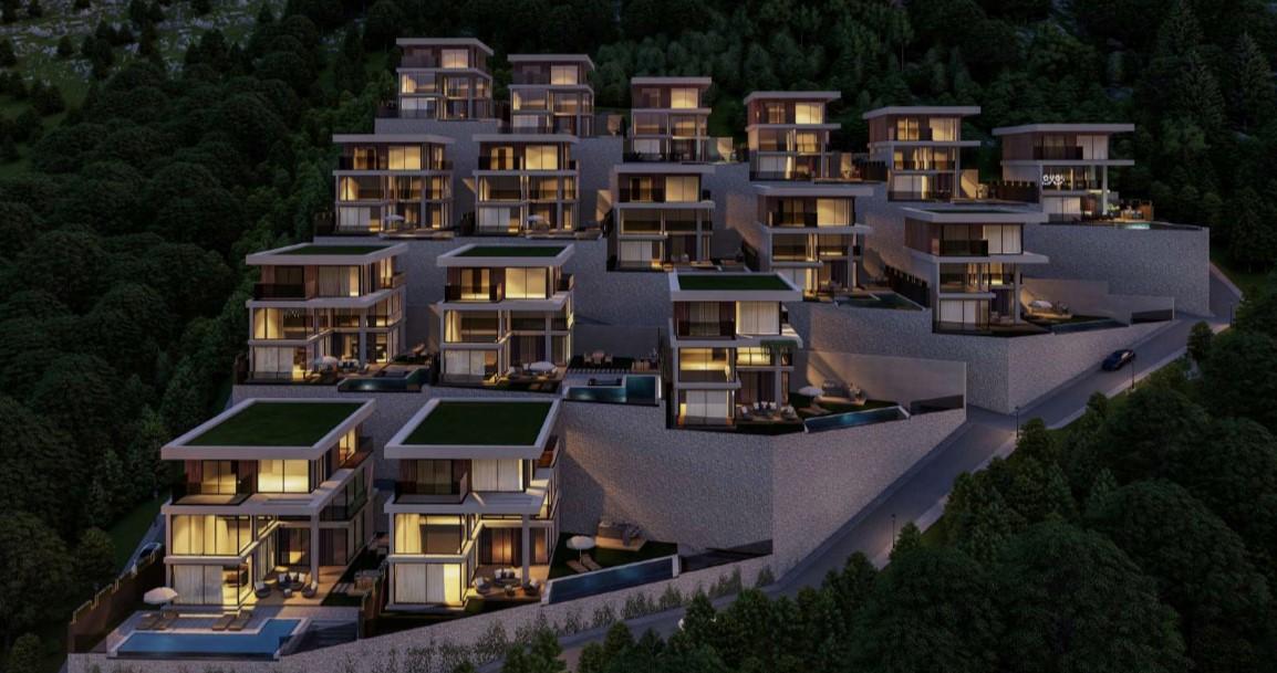 New design of villas with fortress and sea view, Tepe district - Umbrella Group - Photo 5