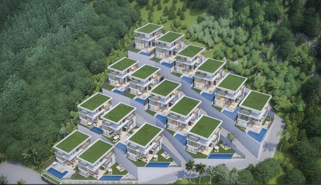 New design of villas with fortress and sea view, Tepe district - Umbrella Group - Photo 3