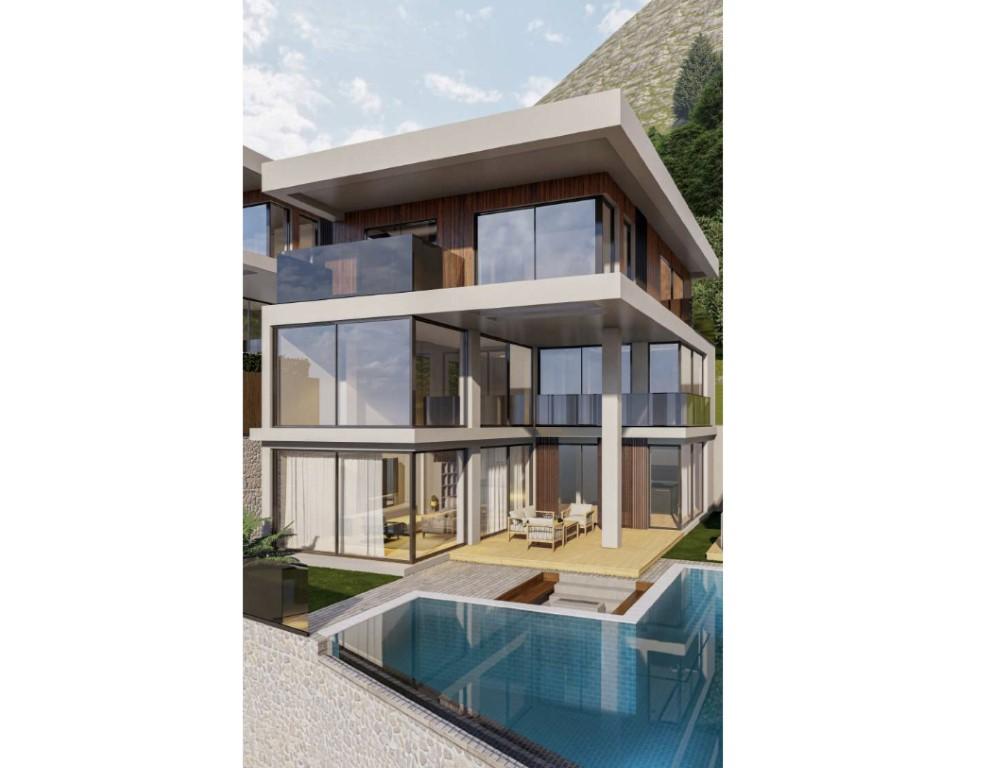 New design of villas with fortress and sea view, Tepe district - Umbrella Group - Photo 9