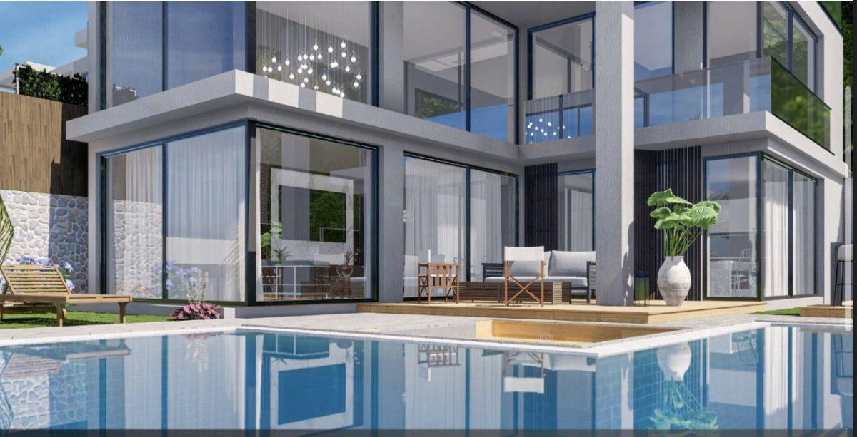 New design of villas with fortress and sea view, Tepe district - Umbrella Group - Photo 12