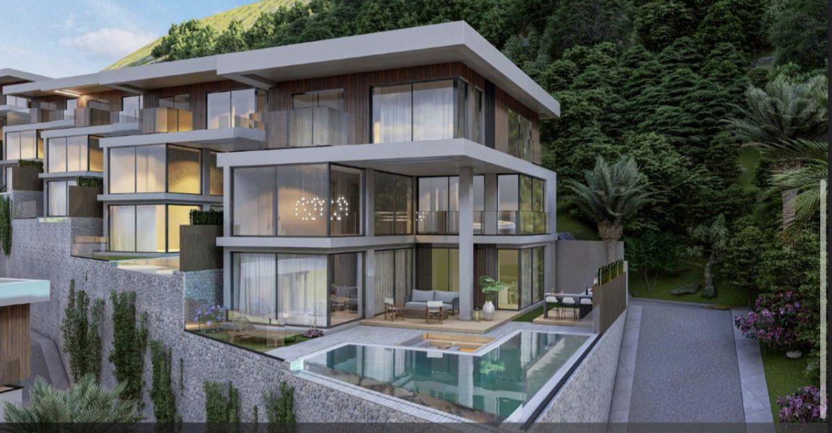 New design of villas with fortress and sea view, Tepe district - Umbrella Group - Photo 10