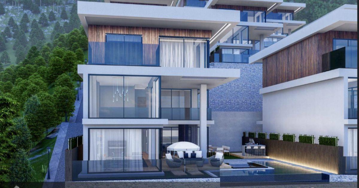 New design of villas with fortress and sea view, Tepe district - Umbrella Group - Photo 15