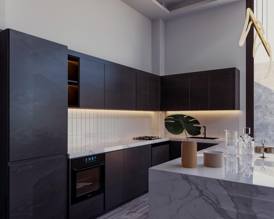 New design of villas with fortress and sea view, Tepe district - Umbrella Group - Photo 22
