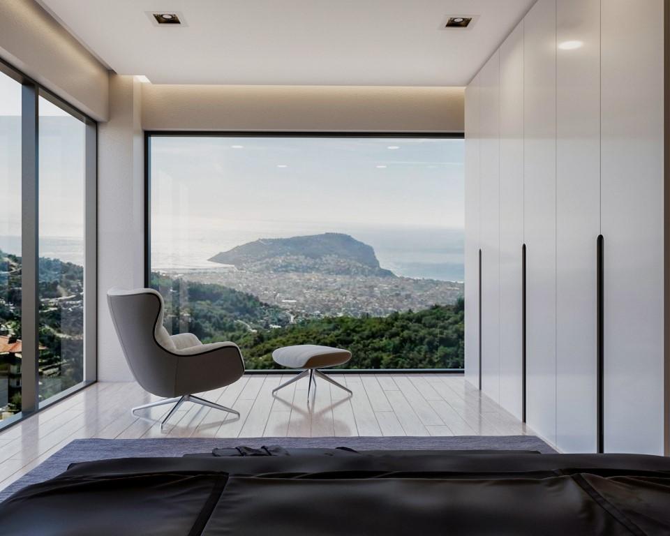 New design of villas with fortress and sea view, Tepe district - Umbrella Group - Photo 24