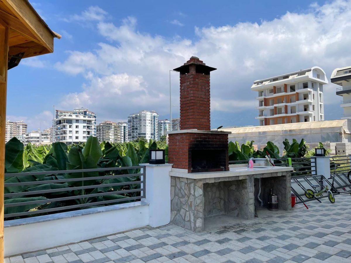 Penthouse floor plan 3+1 with furniture in the Kargyjak area - Umbrella Group - Photo 12
