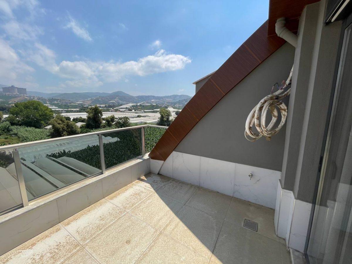Penthouse floor plan 3+1 with furniture in the Kargyjak area - Umbrella Group - Photo 43