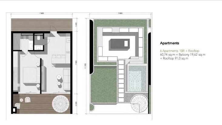 Modern apartment complex villas and penthouses, Changu district - Umbrella Group - Photo 14