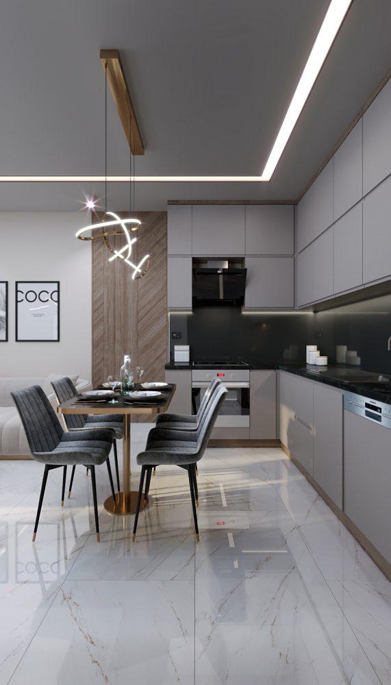 High-rise residential complex with 1+1 and 2+1 apartments in Mahmutlar district - Umbrella Group - Photo 24