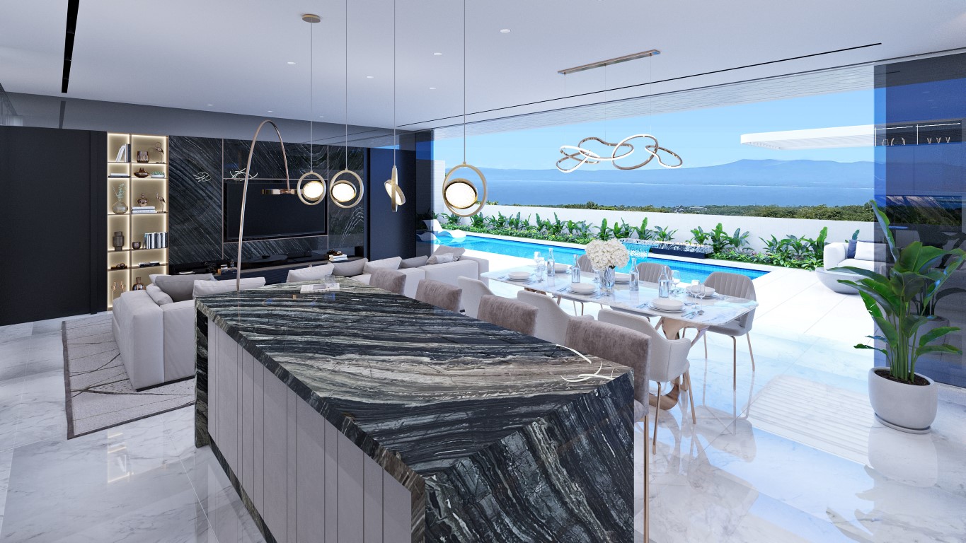 Modern California style villa complex with panoramic ceilings in Bali, Bukit - Umbrella Group - Photo 9