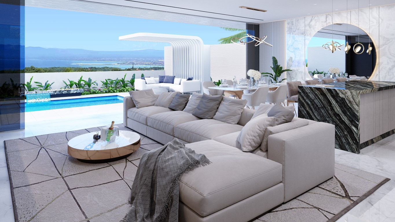 Modern California style villa complex with panoramic ceilings in Bali, Bukit - Umbrella Group - Photo 6