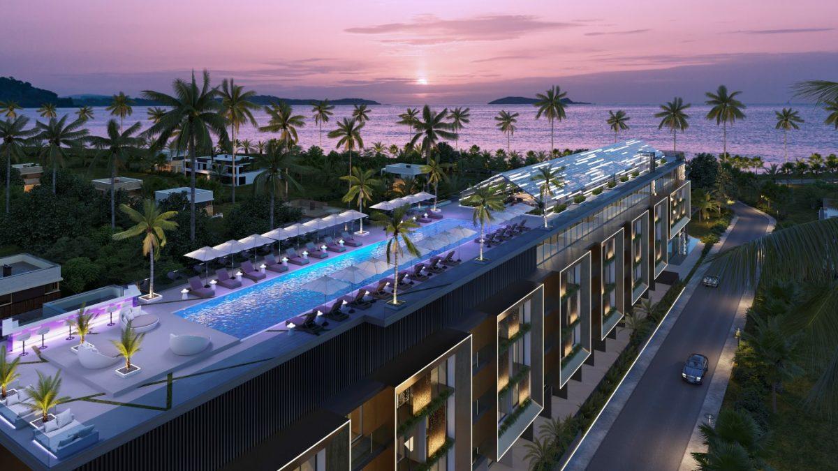 New premium apartment project, on the first coastline of the ocean island of Bali - Umbrella Group