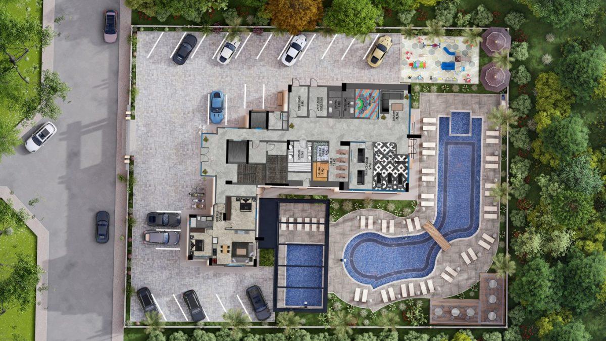 High-rise residential complex with 1+1 and 2+1 apartments in Mahmutlar district - Umbrella Group - Photo 31