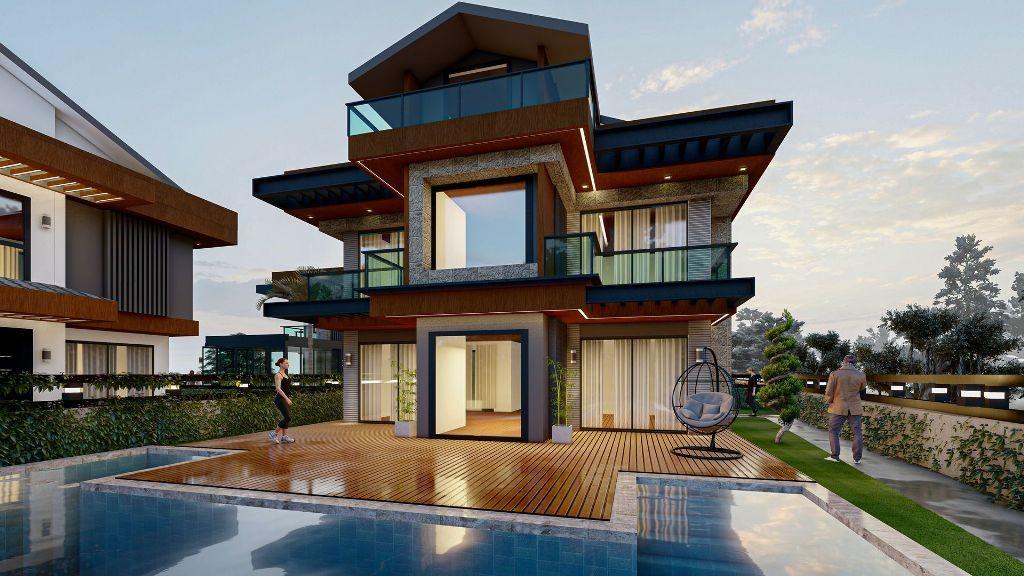 New spacious villa in Fethiye, with 4+1 layout - Umbrella Group