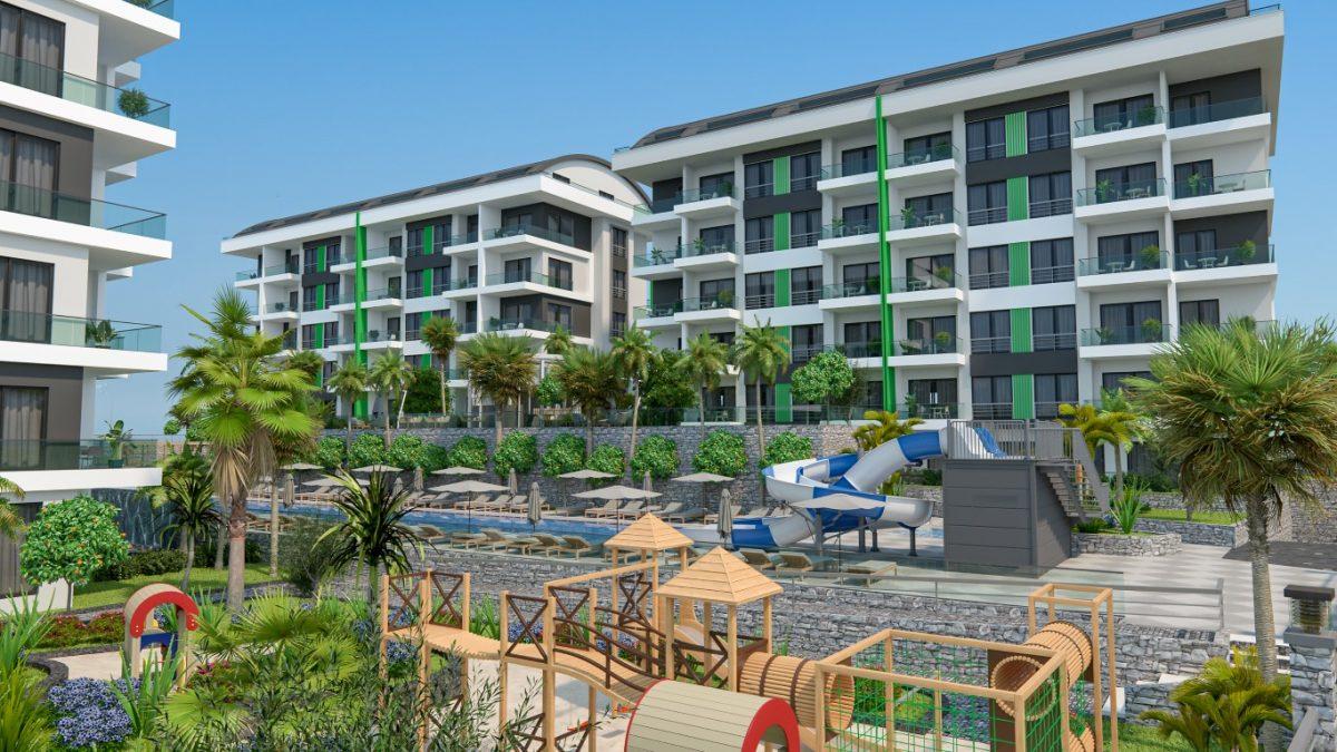 New project with panoramic view of the mountains, 200 m from the sea in the area of Kargyjak - Umbrella Group - Photo 12