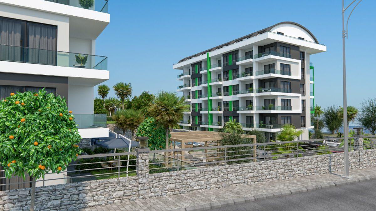 New project with panoramic view of the mountains, 200 m from the sea in the area of Kargyjak - Umbrella Group - Photo 4