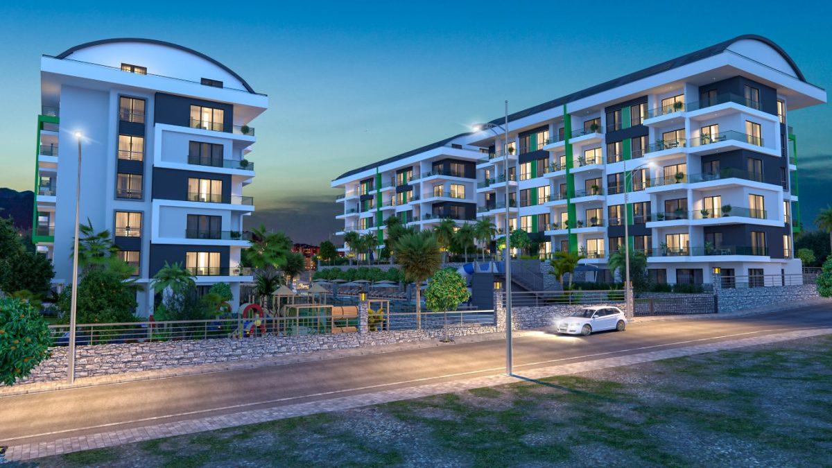 New project with panoramic view of the mountains, 200 m from the sea in the area of Kargyjak - Umbrella Group - Photo 9