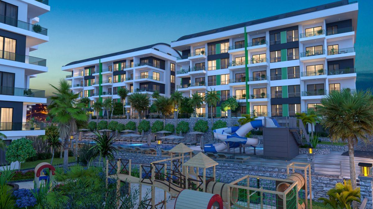 New project with panoramic view of the mountains, 200 m from the sea in the area of Kargyjak - Umbrella Group - Photo 10
