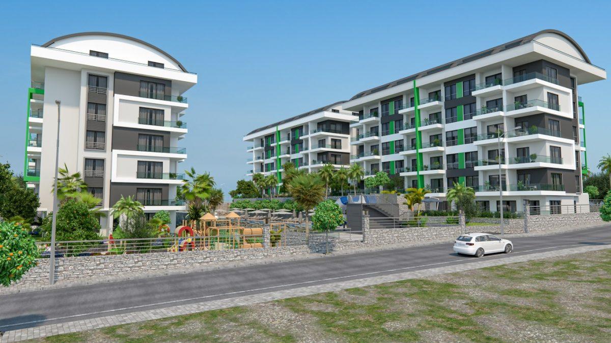 New project with panoramic view of the mountains, 200 m from the sea in the area of Kargyjak - Umbrella Group - Photo 6