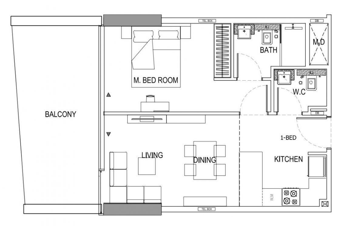 Modern residential complex Binghatti Emerald with 1+1, 2+1, 3+1 apartments in Dubai, UAE - Umbrella Group - Photo 8