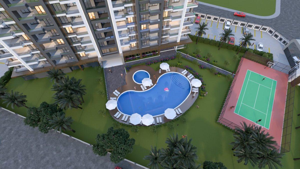 Cozy residential complex in Mersin, Chesmeley district, 100 m from the sea - Umbrella Group - Photo 10