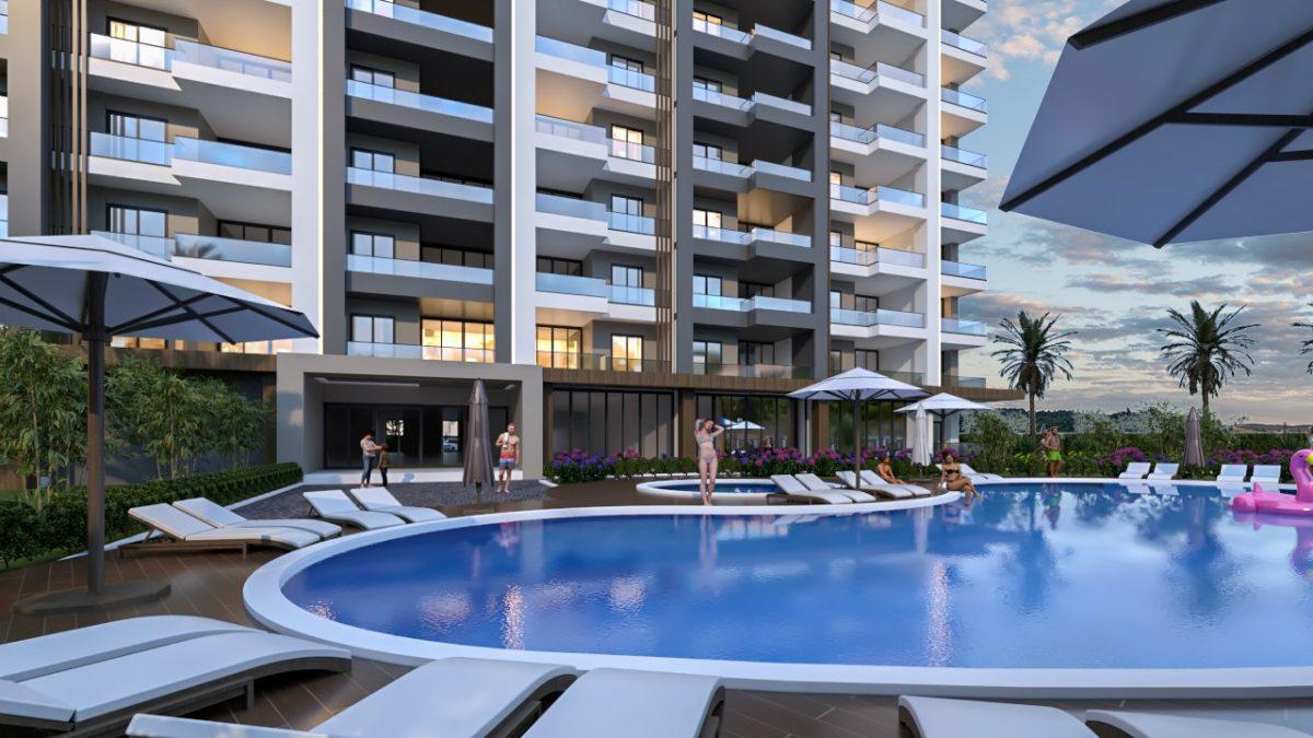 Cozy residential complex in Mersin, Chesmeley district, 100 m from the sea - Umbrella Group - Photo 11