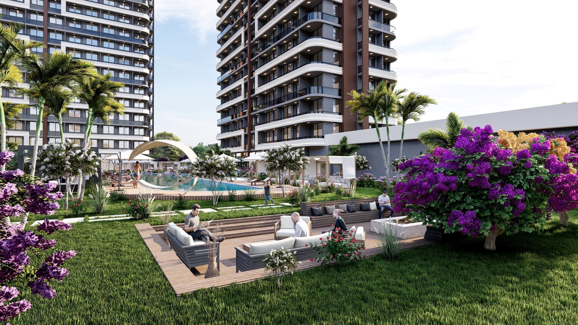 Investment project of a residential complex with a variety of infrastructure in the city of Mersin, Tomyuk district - Umbrella Group - Photo 9