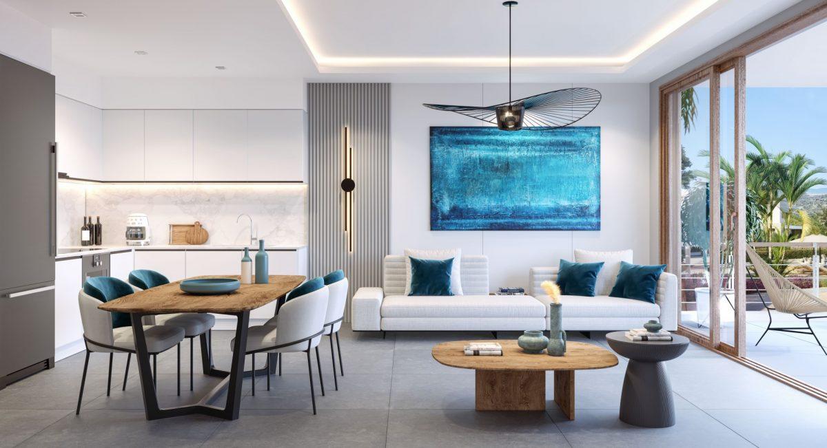 New design of villas and apartments in Northern Cyprus with sea view, Esentepe area - Umbrella Group - Photo 12