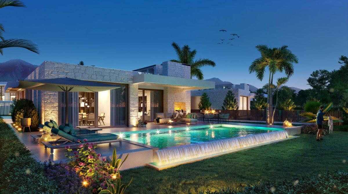 New design of villas and apartments in Northern Cyprus with sea view, Esentepe area - Umbrella Group - Photo 6