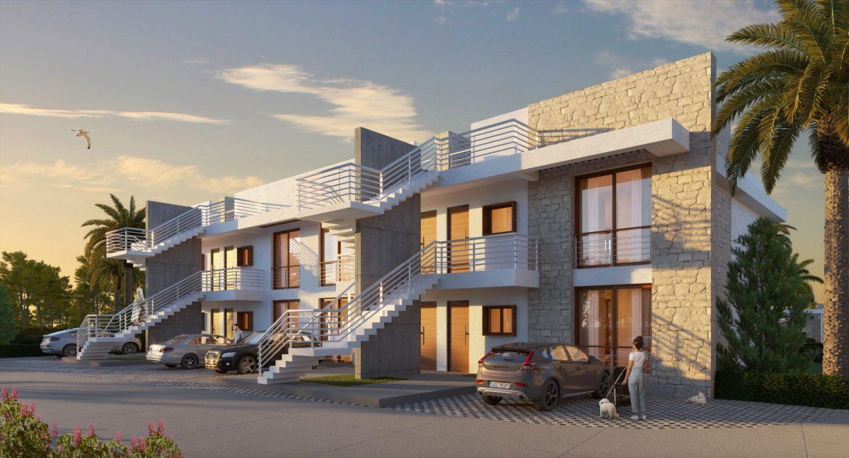 New design of villas and apartments in Northern Cyprus with sea view, Esentepe area - Umbrella Group - Photo 5