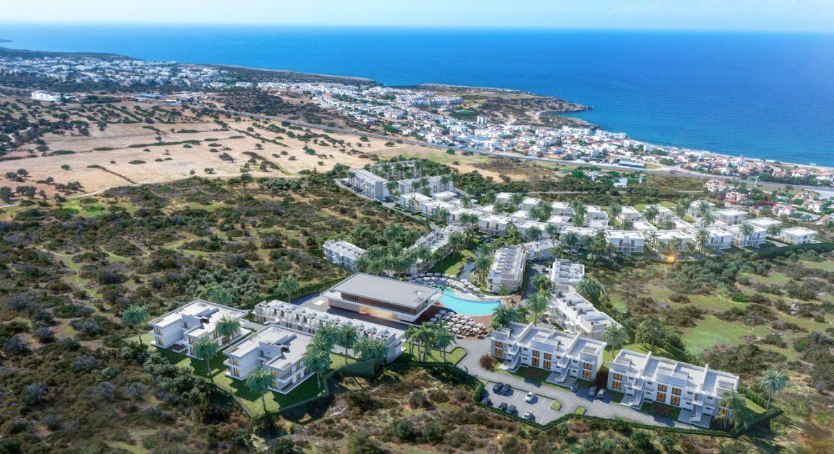 New modern project in Northern Cyprus, located 350 m from the sea, Esentep - Umbrella Group