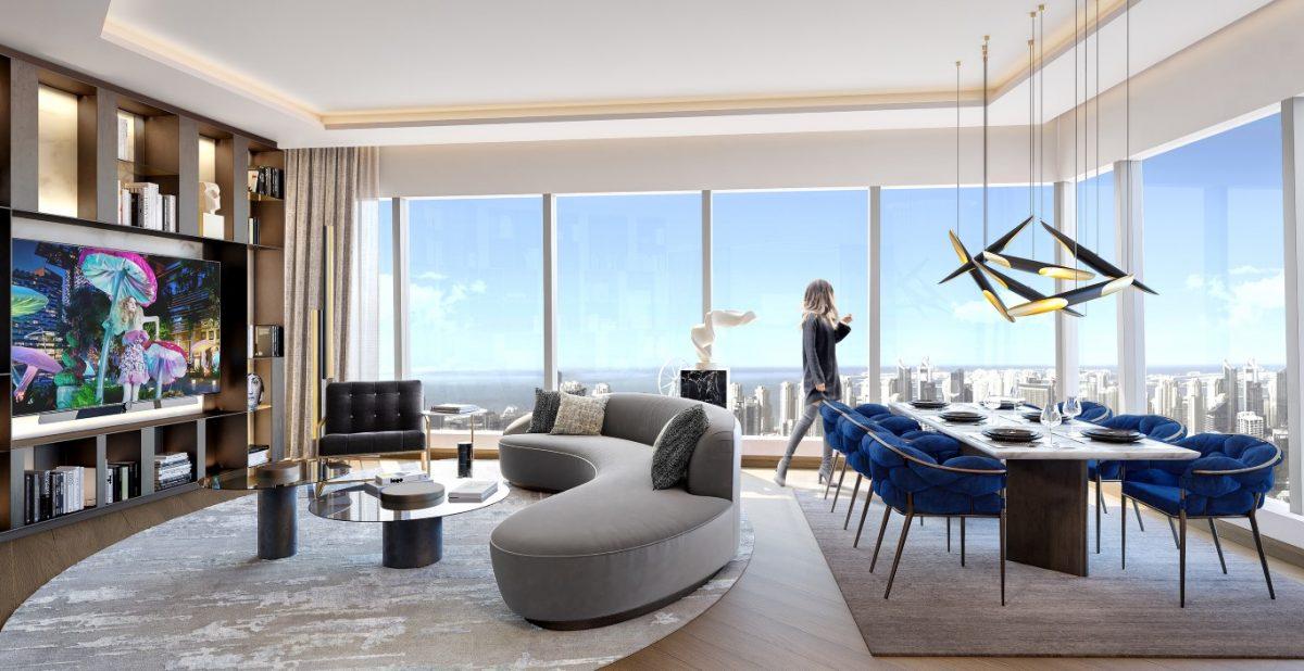 81-storey residential complex under construction with sea and city views in UAE, Dubai - Umbrella Group - Photo 22