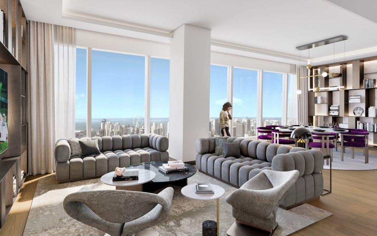 81-storey residential complex under construction with sea and city views in UAE, Dubai - Umbrella Group - Photo 20