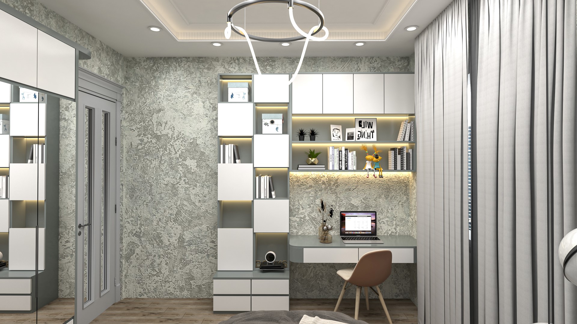 High-rise residential complex with 2+1 apartments in Mersin, Mezitli district - Umbrella Group - Photo 12