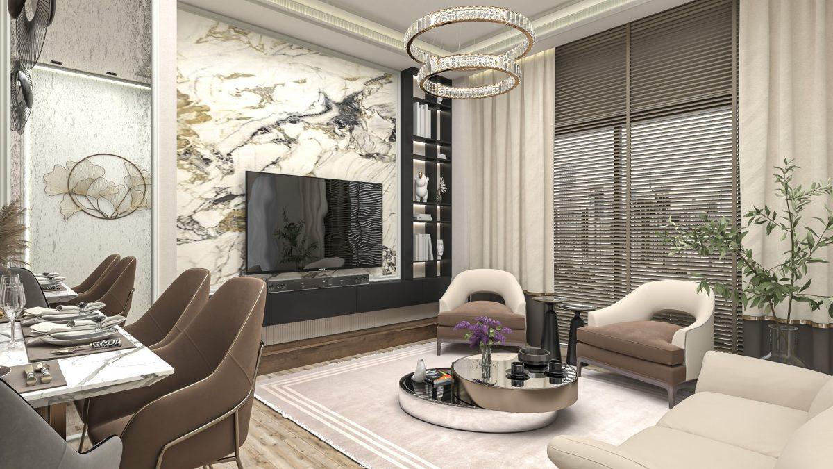 High-rise residential complex with 2+1 apartments in Mersin, Mezitli district - Umbrella Group - Photo 8