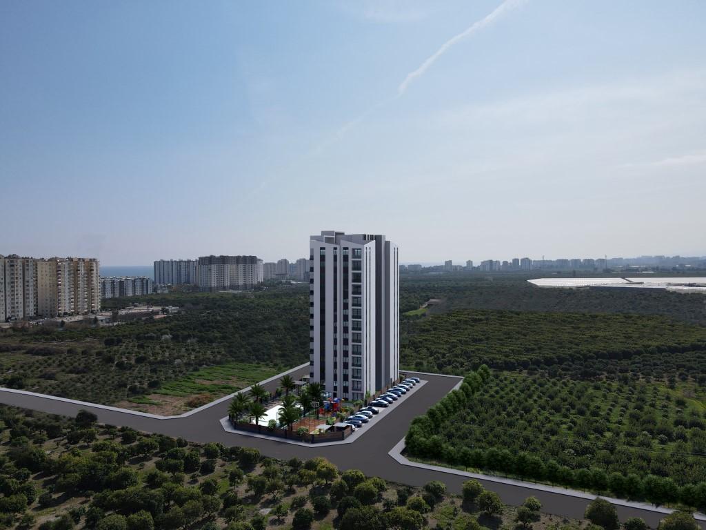 New housing project in the final stage of construction in Mersin, Chesmeli district - Umbrella Group