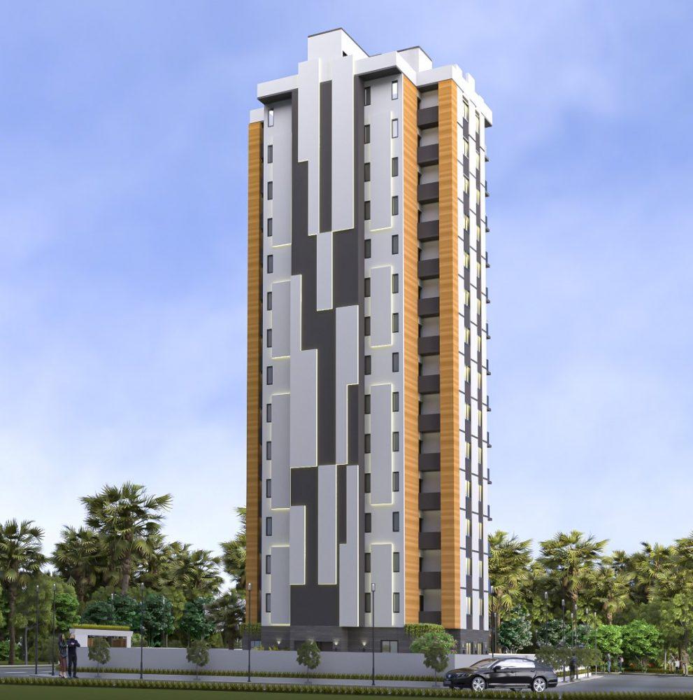 High-rise residential complex with 2+1 apartments in Mersin, Mezitli district - Umbrella Group - Photo 3