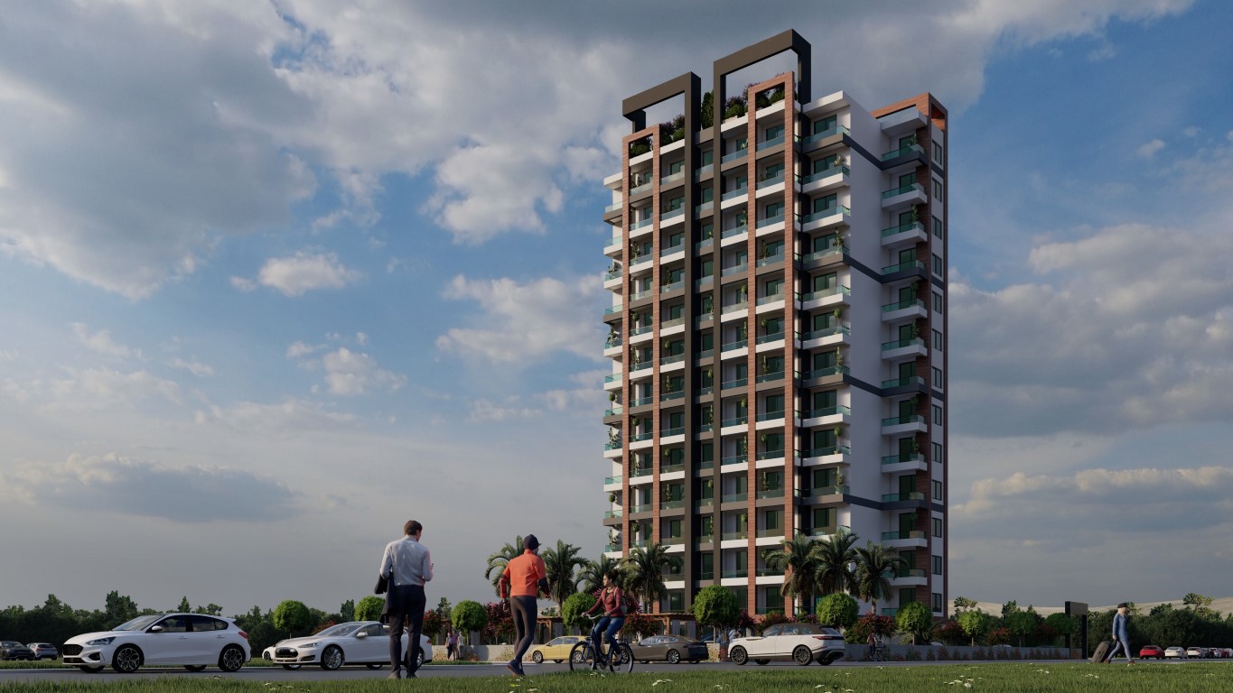 Investment residential complex 300 m from the sea in Mersin, Teja district - Umbrella Group - Photo 8