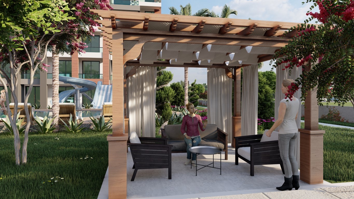 Investment residential complex 300 m from the sea in Mersin, Teja district - Umbrella Group - Photo 12