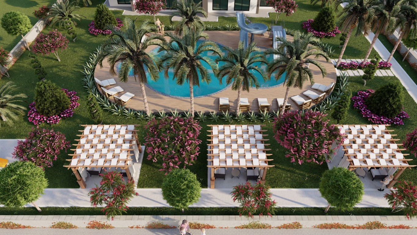 Investment residential complex 300 m from the sea in Mersin, Teja district - Umbrella Group - Photo 9